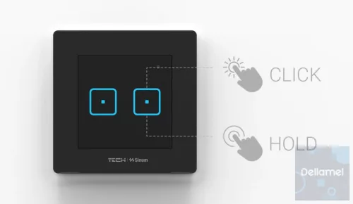 SINUM FS-02m kapcsoló 2-utas - BUS vezetékes kommunikáció
