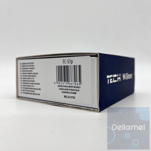 SINUM FC-S1p vezetékes hőmérséklet-érzékelő fehér