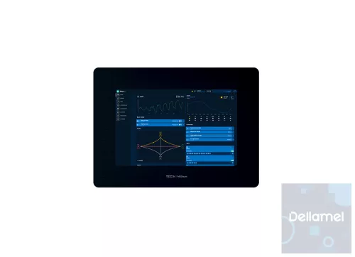 Sinum FT-01i - tablettartó I beépíthető üvegkeret I fekete I Apple iPad 10,2'-hoz