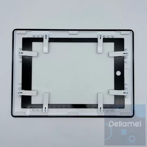 Sinum FT-01i - tablettartó I beépíthető üvegkeret I fekete I Apple iPad 10,2'-hoz