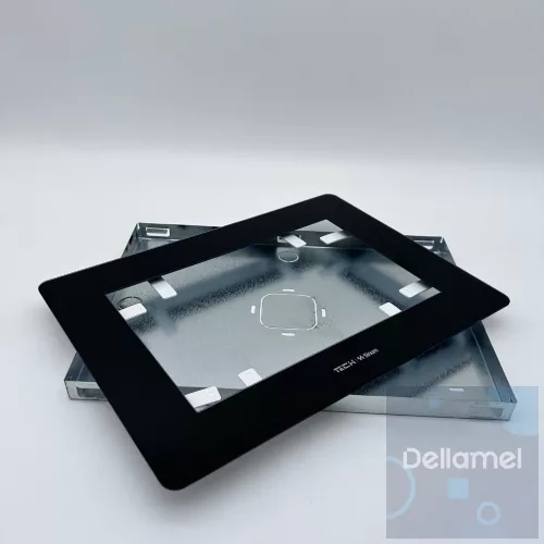 Sinum FT-01a - tablettartó I beépíthető üvegkeret I fekete I Samsung Galaxy A8 - 9-10,5'-hoz