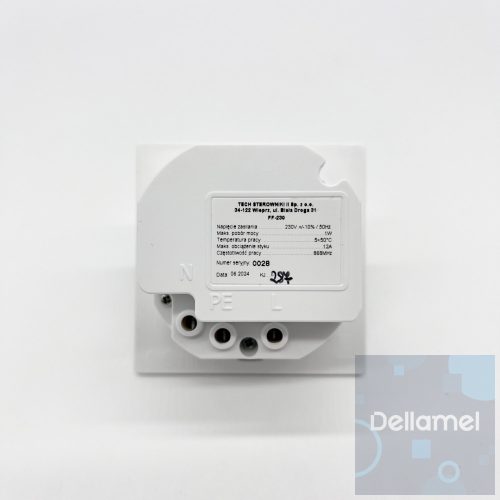 SINUM FF-230s  nem vezérelhető konnektor, árammérés nélkül - fehér