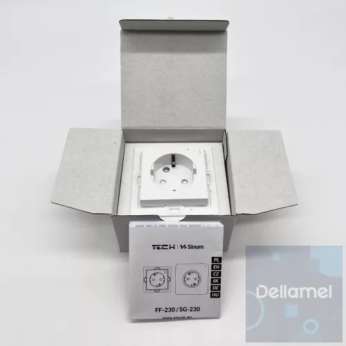 SINUM FF-230 Aljzat 230V  I  vezeték nélküli TECH WTP - fekete