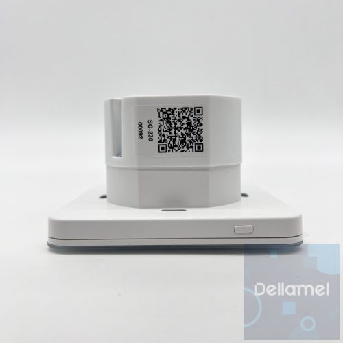 SINUM SG-230 Aljzat 230V nem vezérelhető konnektor, nincs árammérés - fekete