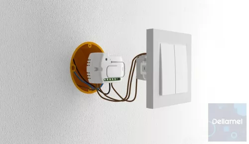 SINUM PPS-02m vezetékes süllyesztett beépítésű relé