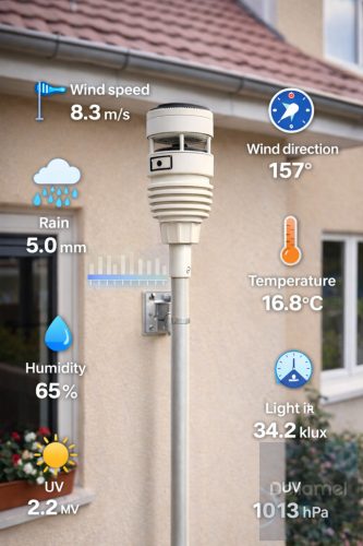 Sinum kompakt időjárás állomás