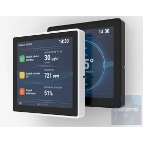   SINUM CP-04Cm kezelőpanel - cserélhető kerettel -  fekete/fehér cserélhető kerettel