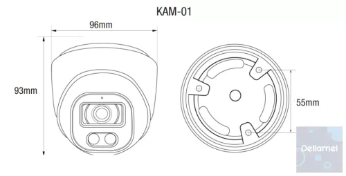 Sinum KAM-01 Dome kamera