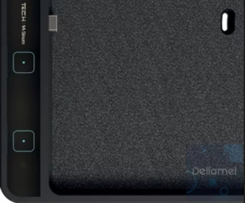 Sinum Tab-11 táblagéphez készült, tápegységgel ellátott, forgatható keret, 4 konfigurálható virtuális gombbal