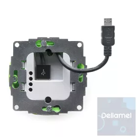   Falba süllyeszthető töltő tablethez - 12W aljzatba szerelhető tápegység Micro USB csatlakozóval