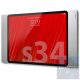 Fix A12.9" tablet tartó - Fekete 