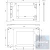Fix A10.9" tablet tartó - Fekete 