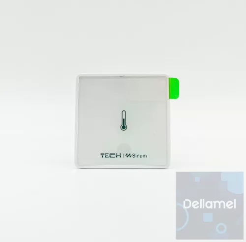 SINUM C-S1p FEHÉR VEZETÉKES SZOBAHŐMÉRSÉKLET ÉS PÁRATARTALOM ÉRZÉKELŐ