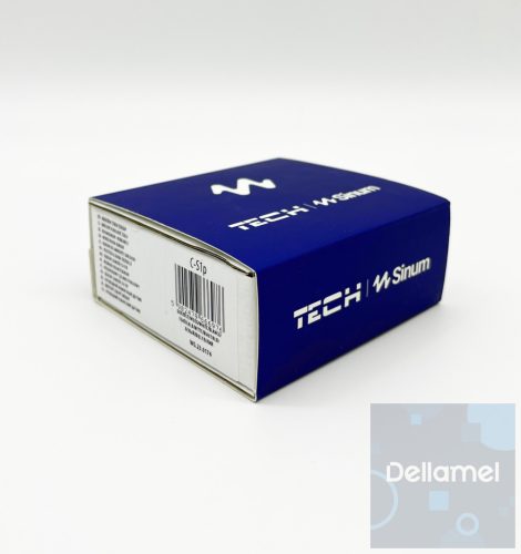 SINUM C-S1p FEKETE VEZETÉKES SZOBAHŐMÉRSÉKLET ÉS PÁRATARTALOM ÉRZÉKELŐ