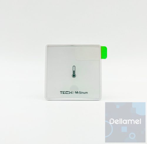 SINUM C-S1p FEKETE VEZETÉKES SZOBAHŐMÉRSÉKLET ÉS PÁRATARTALOM ÉRZÉKELŐ